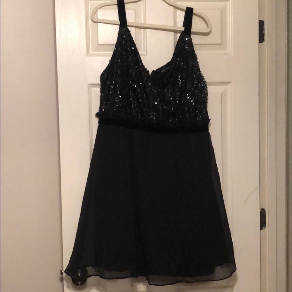 Hope’s Little Black Dress With Sequin Detail
